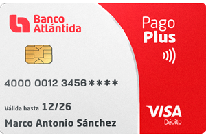 Tarjeta de Débito Visa Pago Plus